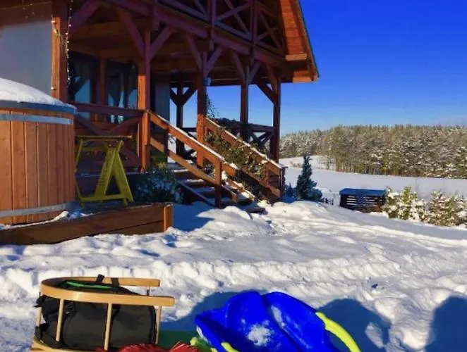 Kraina Kaszubska - Dom Z Balia Kapielowa Hébergement de vacances *